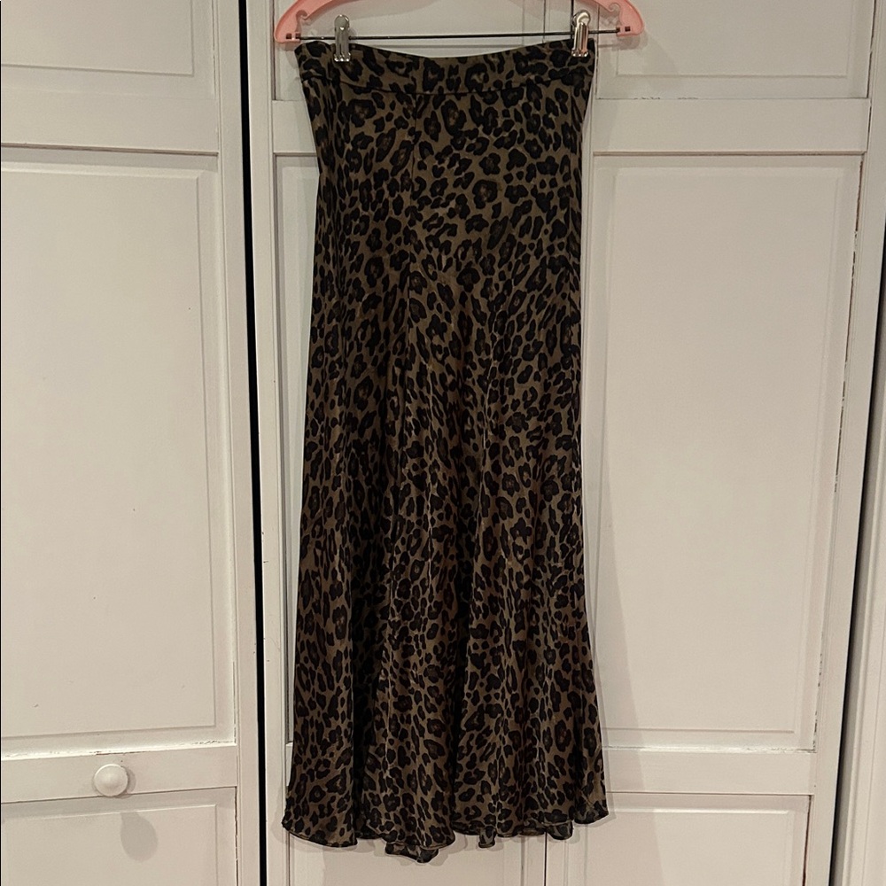 Zara Cheetah Print Skirt